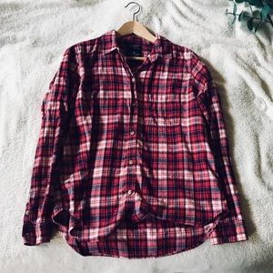 ‘American Eagle’ Boyfriend Flannel Shirt